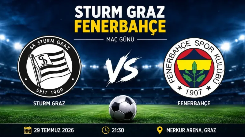 Sturm Graz - Fenerbahçe Maçı TV100 Canlı izle